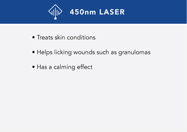 Benefits of 450nm laser