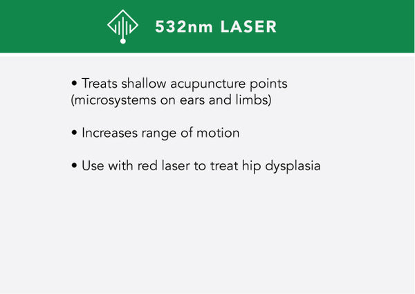 Uses of Green Laser